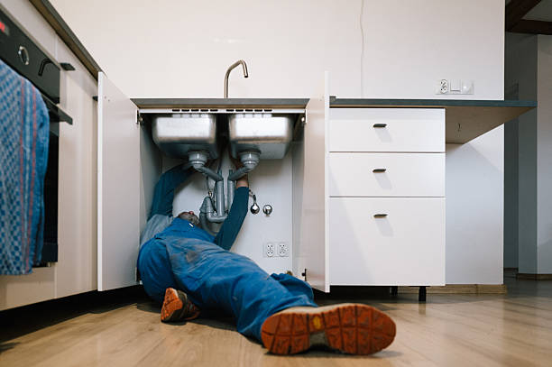Professional Drain Cleaning technician working in Marble Hill, MO